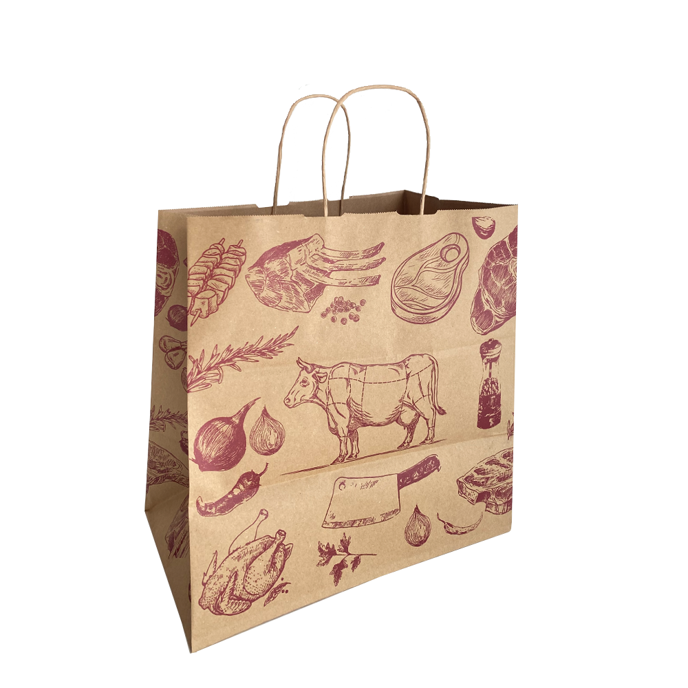 Shopper kraft avana 32+20x32 St. macelleria