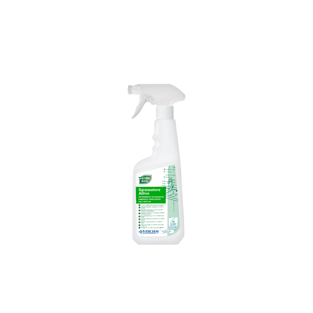 DV297 VERDE ECO SGRASSATORE ATTIVO ml.750 sgrass.energico prof.agrumi ECOLABEL