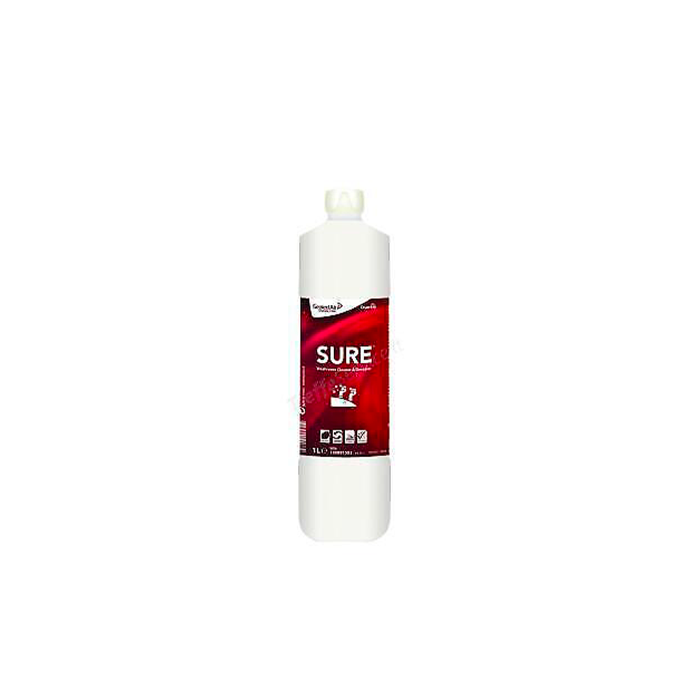 DV864 SURE WASHROOM CLEANER & DESC. SD 1.4 lt. W207 detergente disincrostante bagno