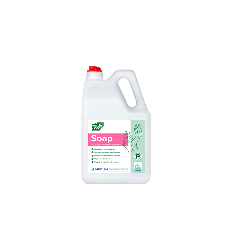 IP421 VERDE ECO SOAP lt.5 sapone emolliente idratante ECOLABEL