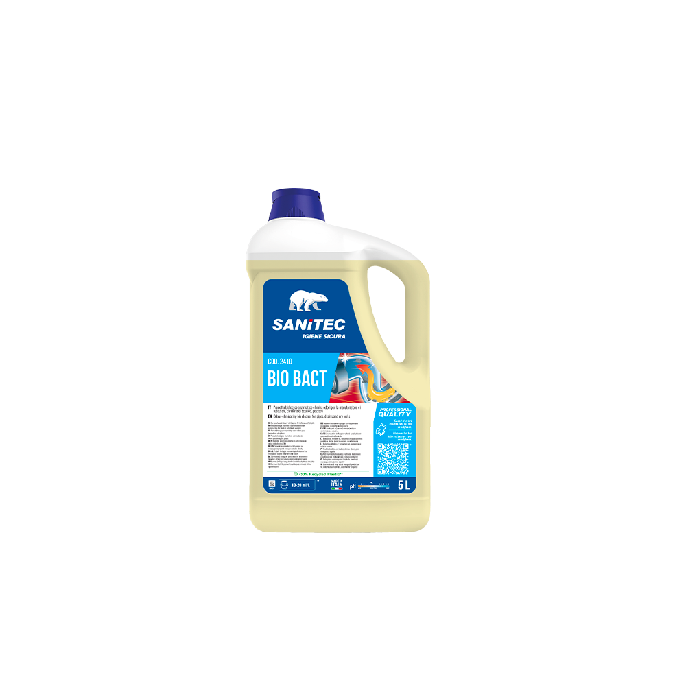 DB140 BIO BACT LIQU.ATTIVATORE BIOLOGICO KG.5 x scarichi, tubazioni, fosse biologiche