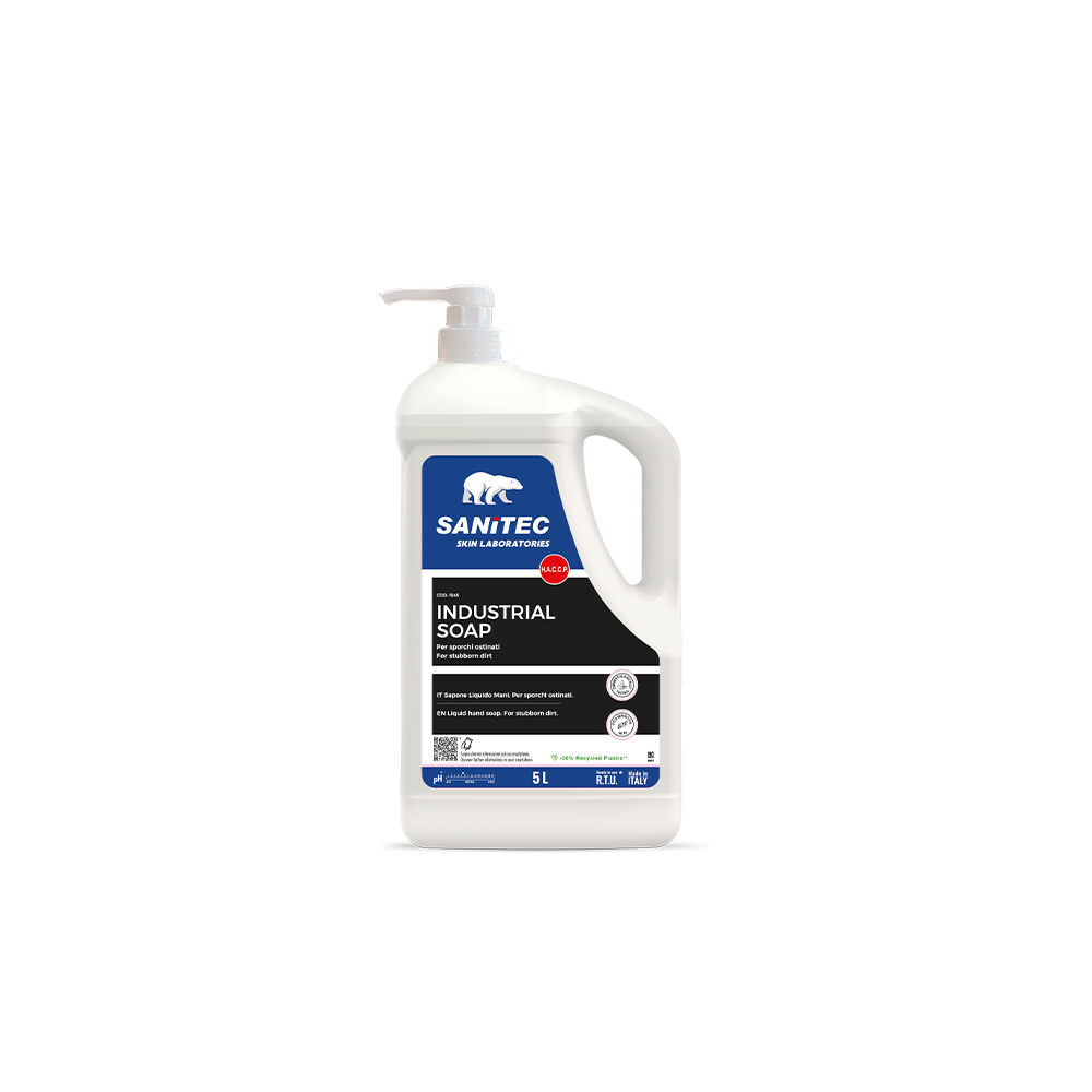 IP563 SAPONE LIQ. INDUSTRIA GEL KG.5 microgranuli con pompetta